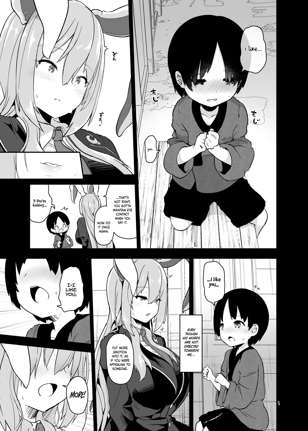 Hentai Manga Comic-The Reprehensible Rabbit Onee-san-Read-4